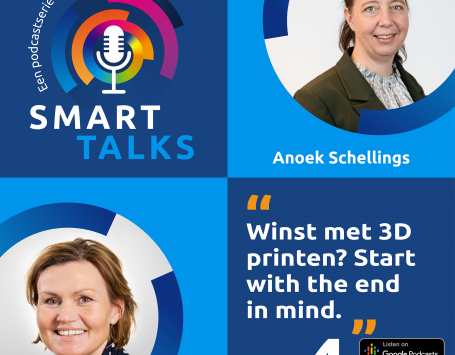 Podcast: Winst met 3D printen? Start with the end in mind.